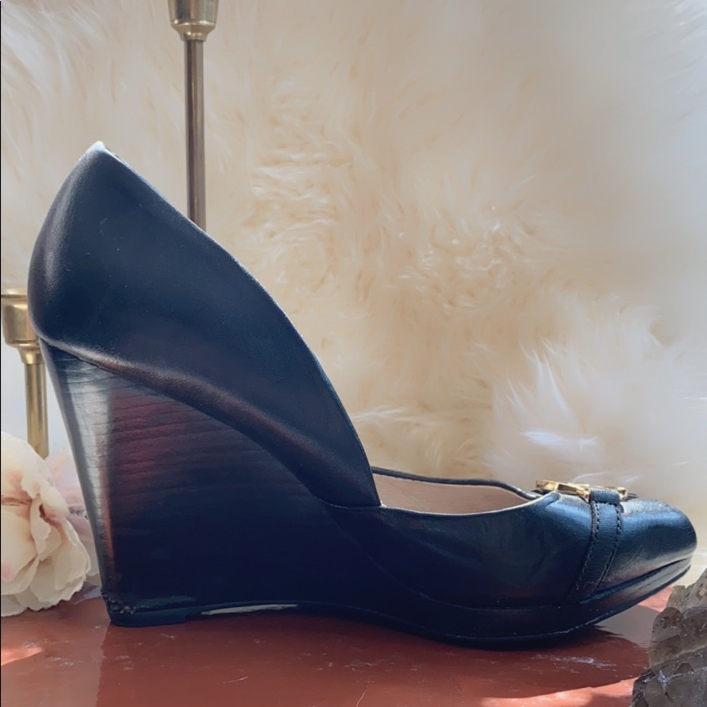 Michael by Michael Kors Open Toe Wedge, Black, 7M - Picture 7 of 9